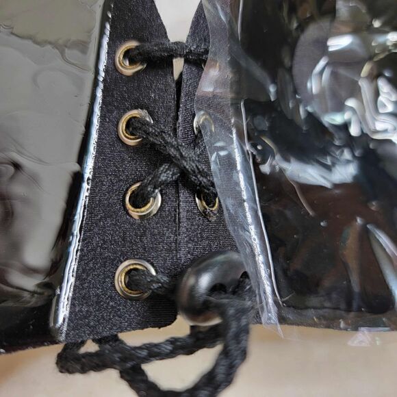 Self Adhesive Bra D Cup Backless Winged Goddess Black - Picture 4 of 10